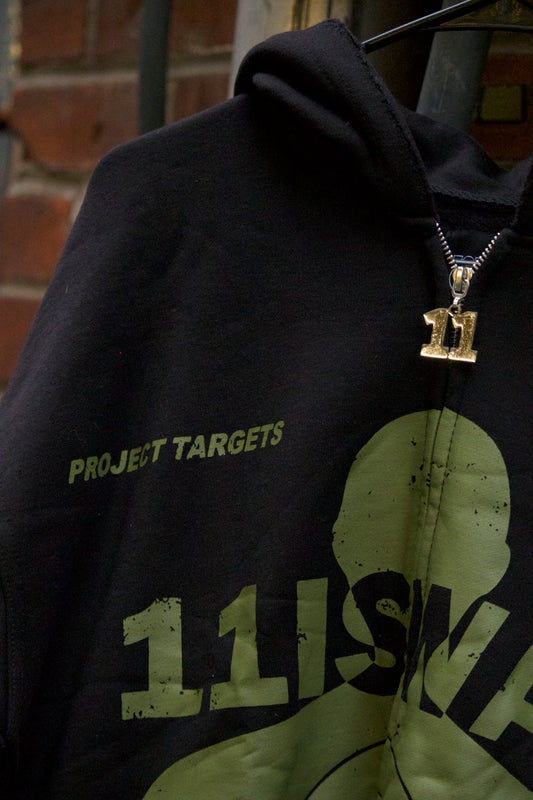 ‘11 IS WAR ZIPUP’