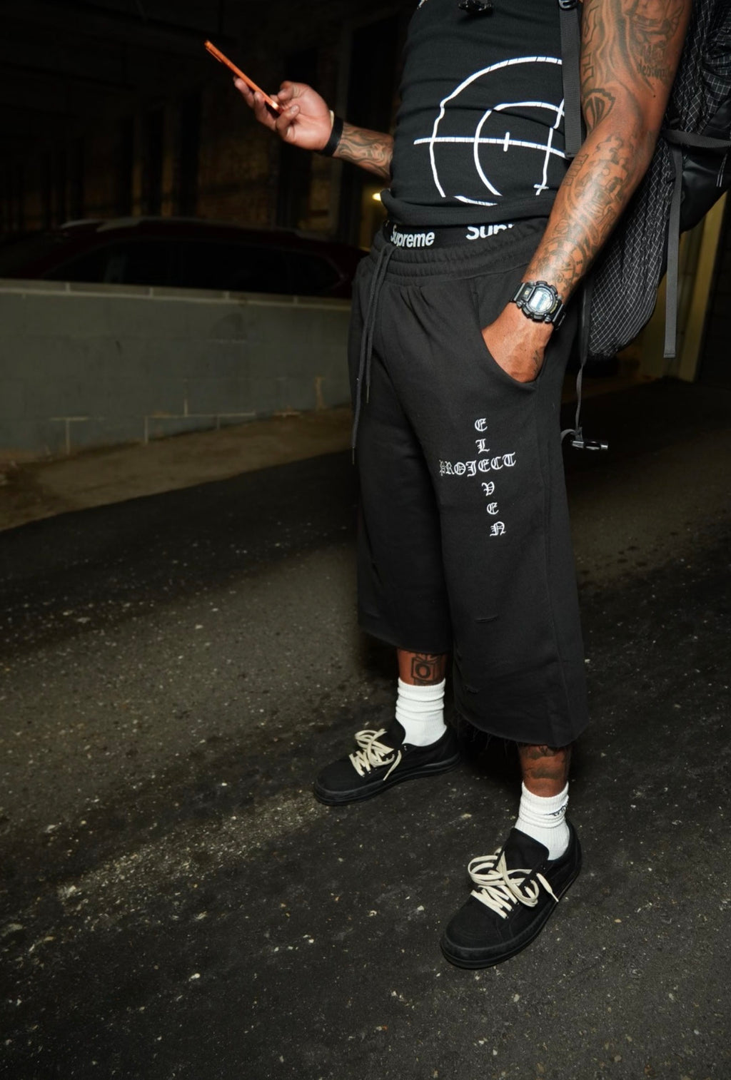 OLD ENGLISH 3/4 SHORTS