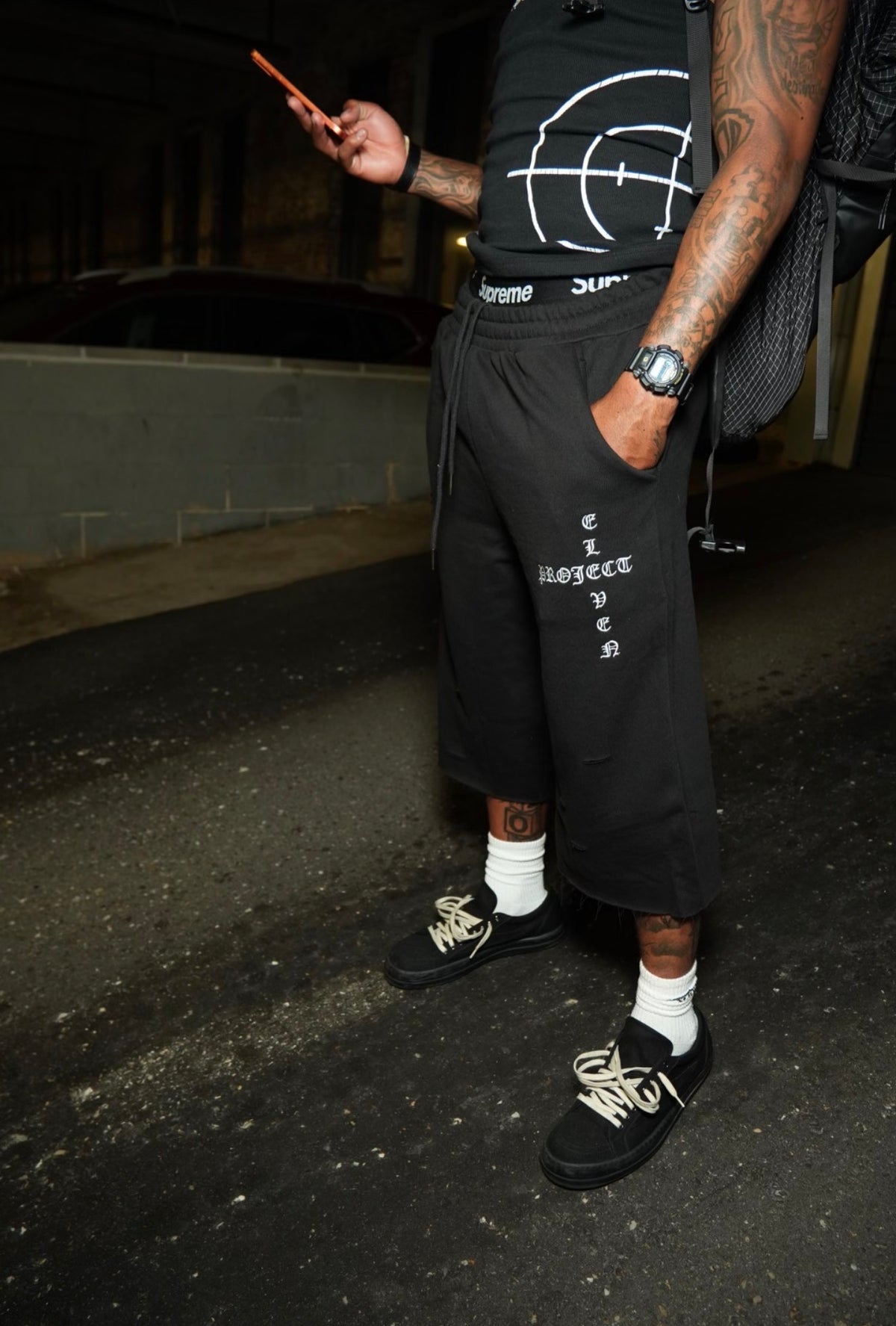 OLD ENGLISH 3/4 SHORTS