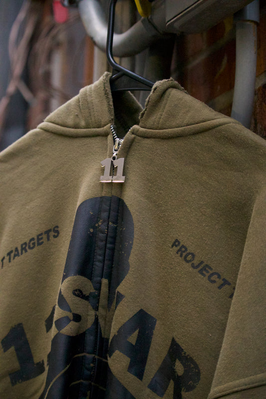 ‘11 IS WAR ZIPUP’